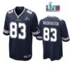 James Washington 83 Cowboys Super Bowl LVII Super Bowl LVII Navy Men Game Jersey 1