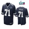 Jason Peters 71 Cowboys Super Bowl LVII Super Bowl LVII Navy Men Game Jersey 1