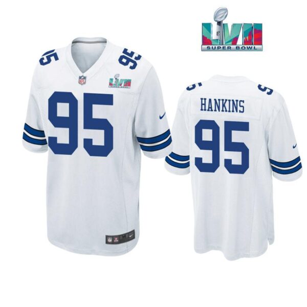 Johnathan Hankins 95 Cowboys Super Bowl LVII Super Bowl LVII White Men Game Jersey 1