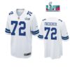 Travis Ferick 72 Cowboys Super Bowl LVII Super Bowl LVII White Men Game Jersey 1