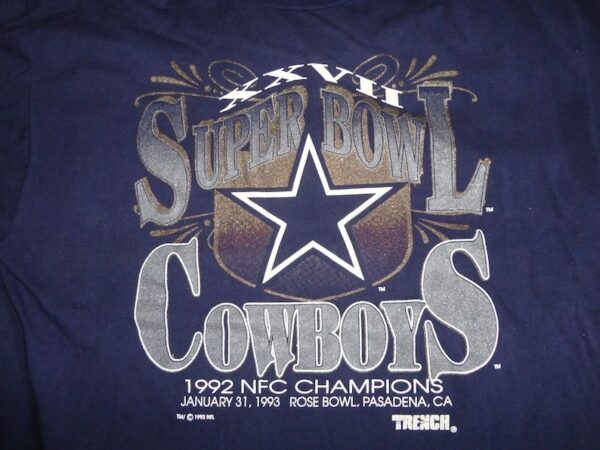 Vintage Dallas Cowboys Super Bowl 1992 NFC Champions 1